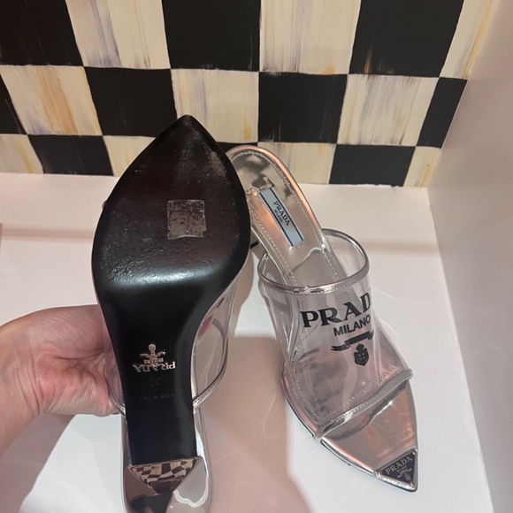 PRADA CLEAR HEEL - Picture 2 of 3